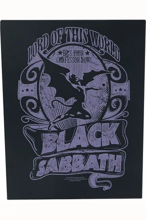 Black Sabbath Nášivka na záda z - Lord Of This World Unisex