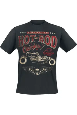 GASOLINE BANDIT Tričko Rockabilly z Hot Rod Classics