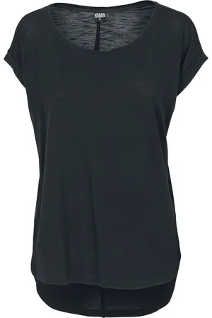 Urban classics Tričko z Ladies Long Back Shaped Slub Tee