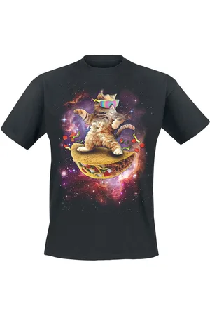 Goodie Two Sleeves Tričko z Awesome Cat