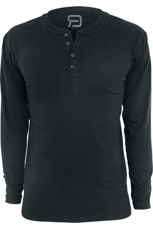 RED by EMP Tričko s dlouhým rukávem z Basic Henley