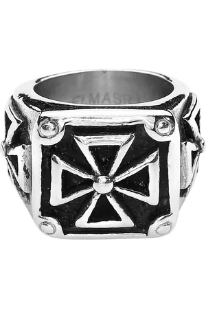 etNox hard and heavy Prsten z - Heavy Iron Cross Muži