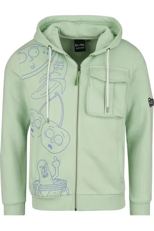 Rick and Morty Mikina s kapucí na zip z Fruity