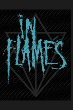 IN FLAMES Nášivka z - Scratched Logo Unisex