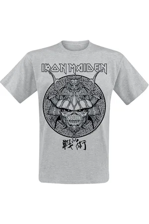 Iron Maiden Tričko z Samurai Eddie Black Graphic