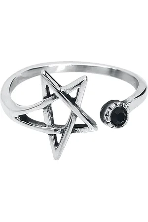 etNox Prsten Gotika z - Pentagramm Ženy