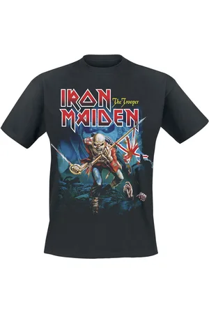 Iron Maiden Tričko z POM Trooper Eddie Large Eyes