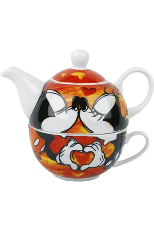 Mickey & Minnie Mouse Konvice na čaj Disney z - Mickey & Minnie Tea for One