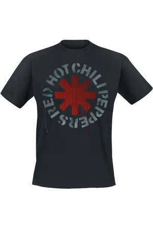 Red Hot Chili Peppers Tričko z Stencil Black
