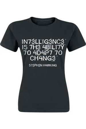 Sprüche Tričko z Intelligence Is The Ability To Adapt To Change