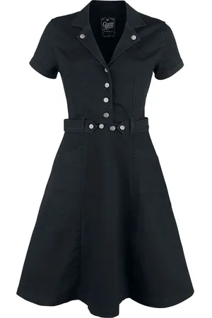 Queen Kerosin Středně dlouhé šaty Rockabilly z Pracovní šaty