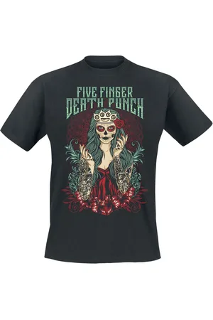 Five Finger Death Punch Tričko z Lady Muerta