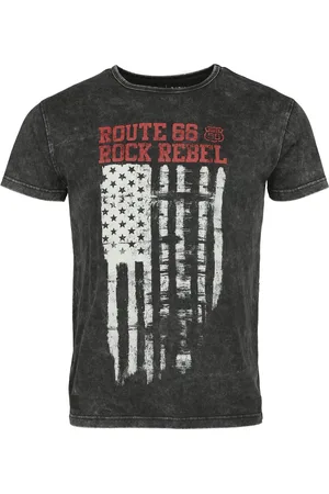 Rock Rebel Tričko Rock z Rock Rebel X Route 66