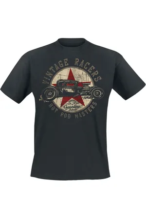 GASOLINE BANDIT Tričko Rockabilly z Vintage Racers