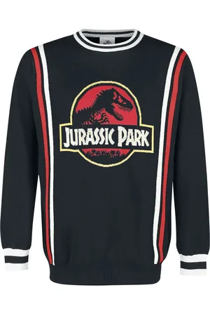 Jurassic Park Pletený svetr z Retro Logo