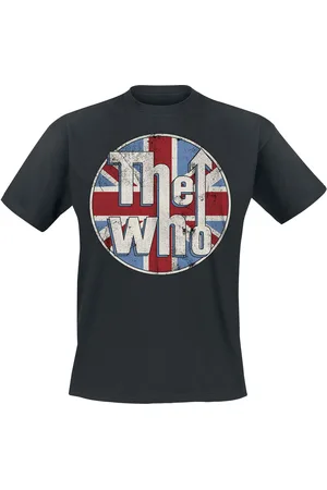 The Who Tričko z Distressed Union Jack