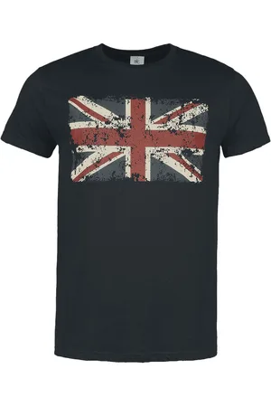 GASOLINE BANDIT Tričko Rockabilly z Union Jack