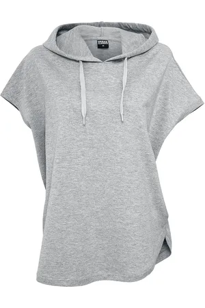 Urban classics Tričko z Ladies Sleeveless Terry Hoody