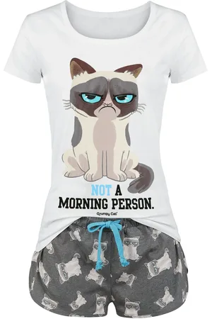 Grumpy Cat Pyžamo z Not A Morning Person