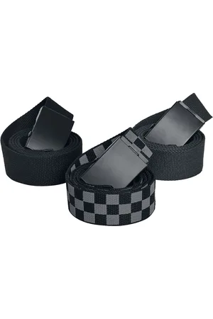 Urban classics Opasek z - Balení 3 ks opasků Trio Unisex