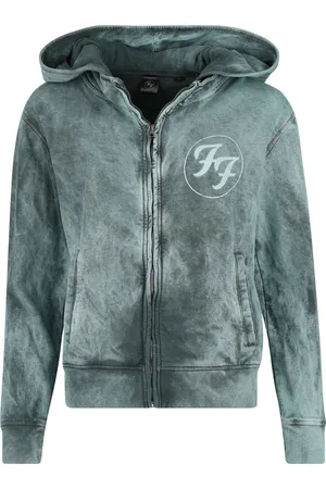 Foo Fighters Mikina s kapucí na zip z Logo Space Blue