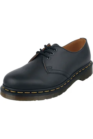 Dr. Martens Boty Se Šněrováním Rockabilly z 1461 Black Nappa