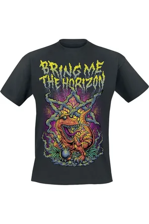 Bring Me The Horizon Tričko z Smoking Dinosaur