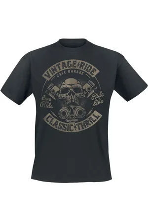 GASOLINE BANDIT Tričko Rockabilly z Vintage Ride
