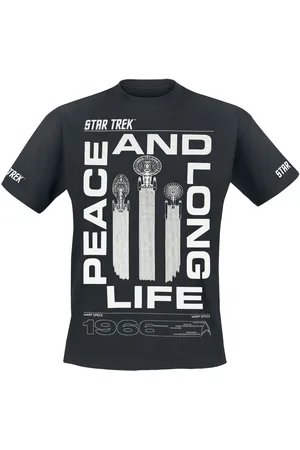 Star Trek Tričko z Peace and Long Life