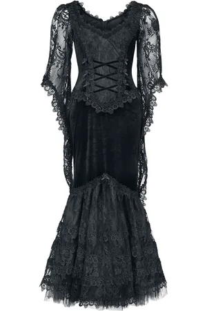 Sinister Gothic Dlouhé šaty Gotika z M do XXL