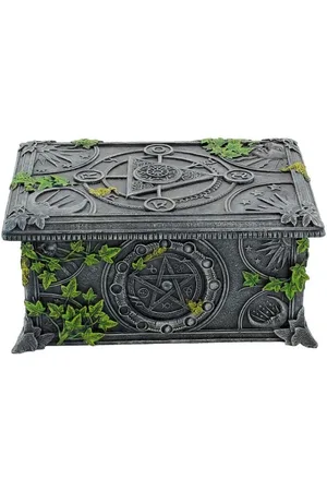 Nemesis Now Dekorační Předměty Gotika z - Box Wiccan Pentagram Tarot Unisex