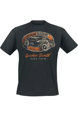 GASOLINE BANDIT Tričko Rockabilly z Hot Rod Garage