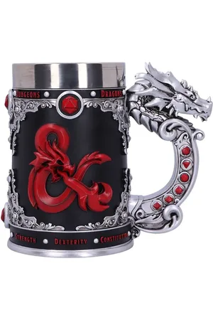 Dungeons and Dragons Pivní džbán Gaming z - Sklenice na pivo Nemesis Now Unisex