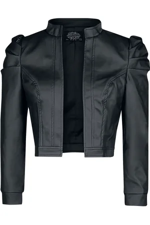 H&R London Bunda imitace kůže Rockabilly z