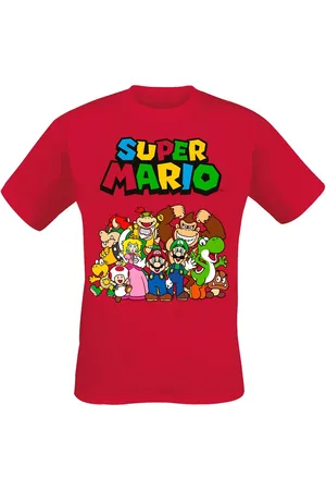 Super Mario Tričko Gaming z Group Shot