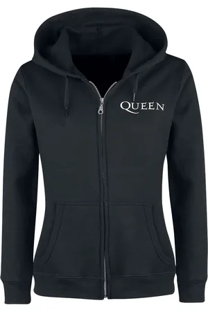 Queen Mikina s kapucí na zip z Crest Vintage