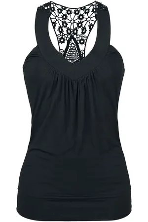 RED by EMP Top z Krajkové racerback tílko