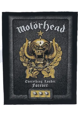 Motörhead Nášivka na záda z - Everything Louder Forever Unisex