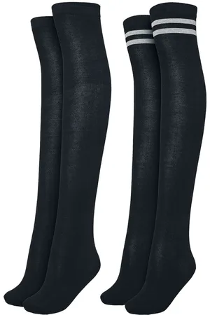 Urban classics Podkolenky z Ladies Overknee Socks 2-Pack