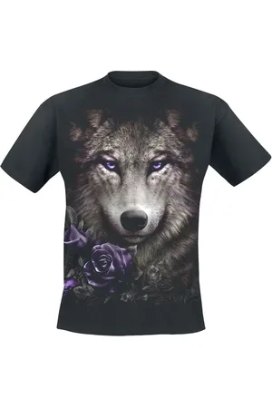 Spiral Tričko Gotika z Wolf Roses