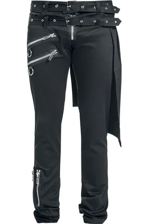 Vixxsin Plátěné kalhoty Gotika z Graves Pant Slim Fit
