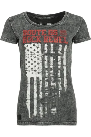 Rock Rebel Tričko Rock z Rock Rebel X Route 66