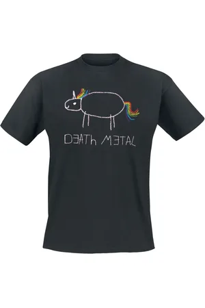 Death Metal Tričko Jednorožec z M do 4XL