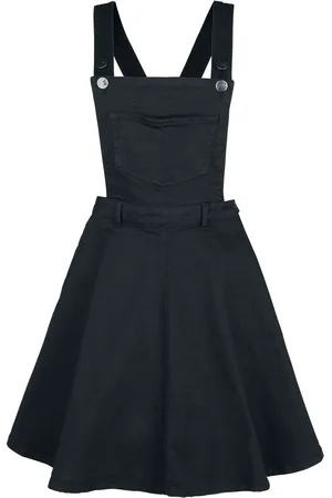 Hell Bunny Středně dlouhé šaty Rockabilly z Šaty Dakota Pinafore