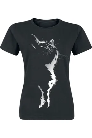 Tierisch Tričko z Cat Silhouette