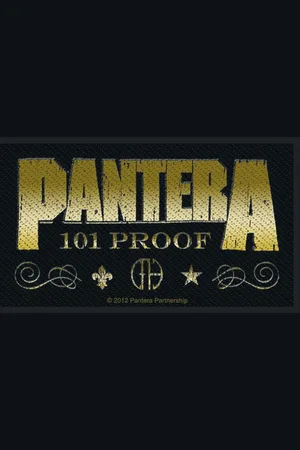 Pantera Nášivka z - Whiskey Label Unisex