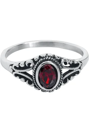 etNox Prsten Gotika z - Ruby Ženy
