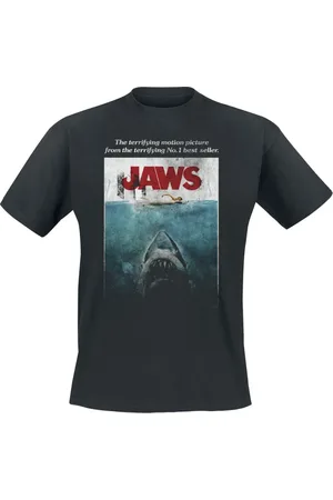 Der weisse Hai Tričko z JAWS Washed Poster