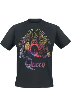 Queen Tričko z Neon Pattern Crest