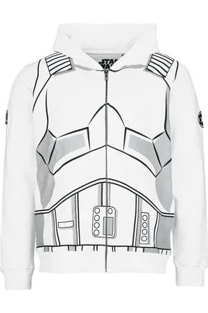STAR WARS Mikina s kapucí na zip Disney z Stormtrooper